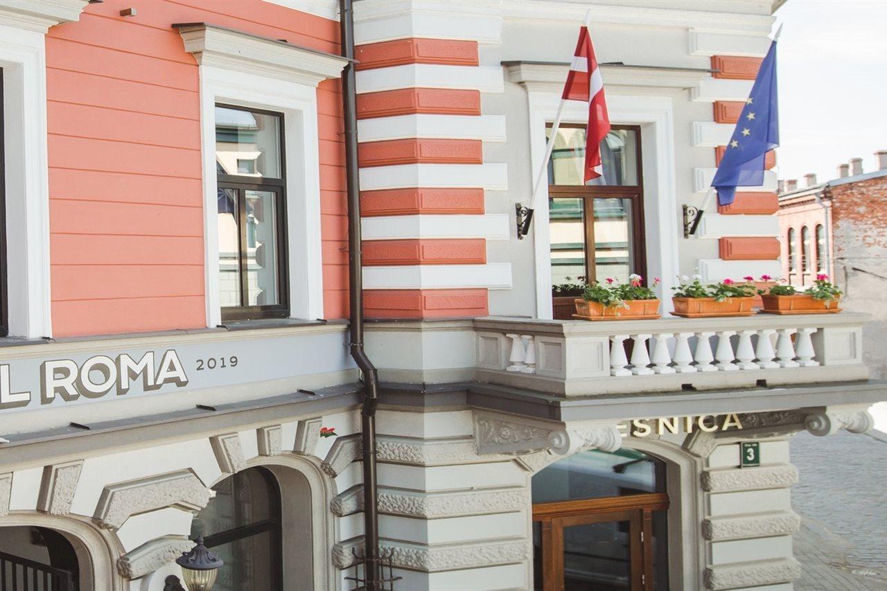 Art Hotel Roma Liepāja Esterno foto